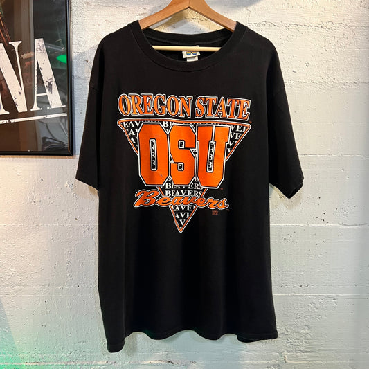 Vintage 90’s Oregon State University ‘OSU’ Beavers T-Shirt - Size XL - Single Stitch