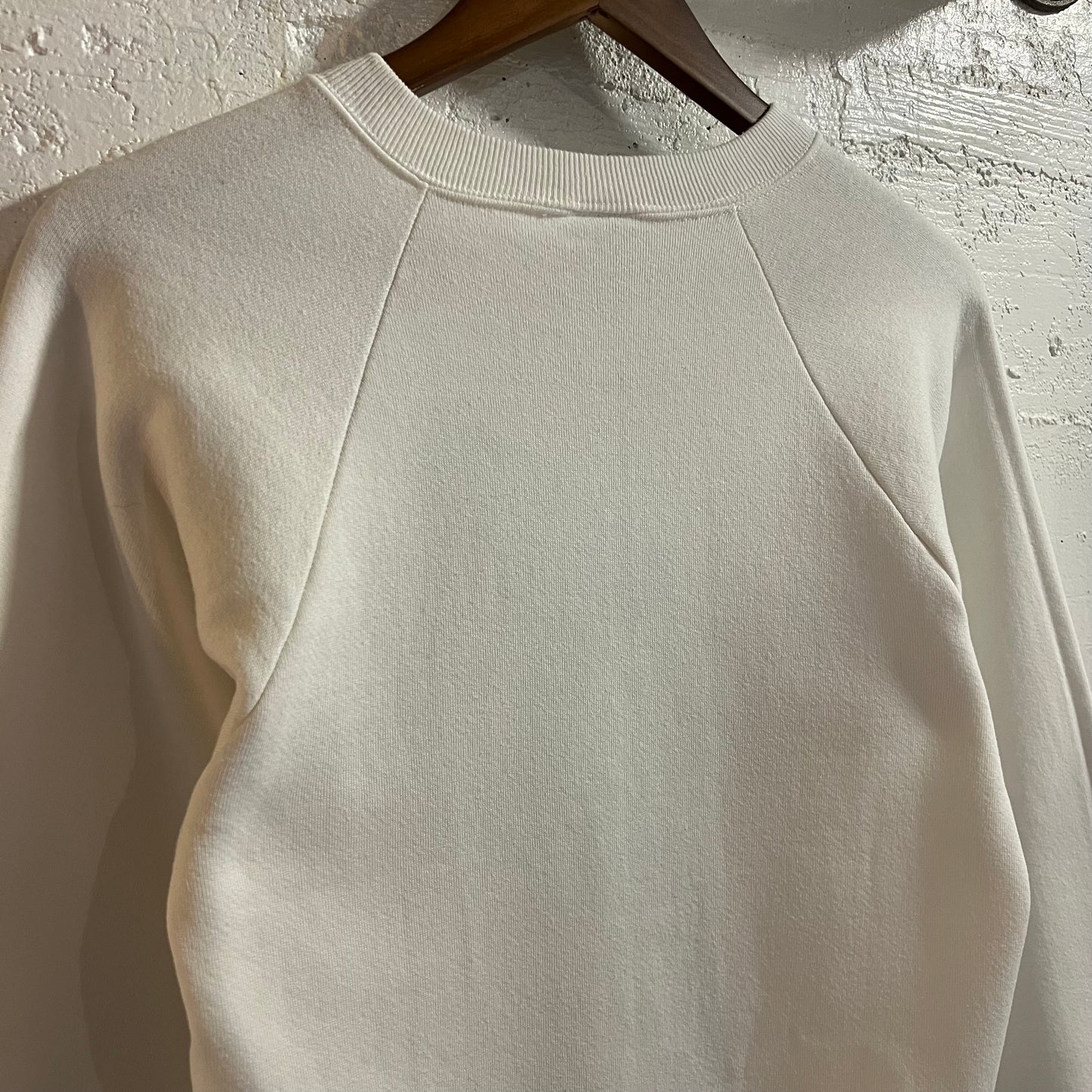 Vintage 80’s Jerzees Midway Marauders Raglan Sleeve Crewneck Sweatshirt - Size Small - Made In USA - White/Green
