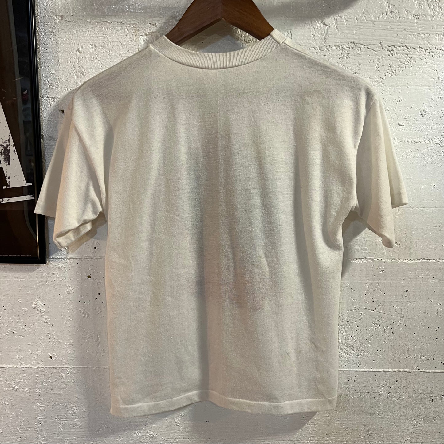 Vintage 90's Disney Dick Tracy Single Stitch Graphic Baby Tee - Size Small - Made In USA - White