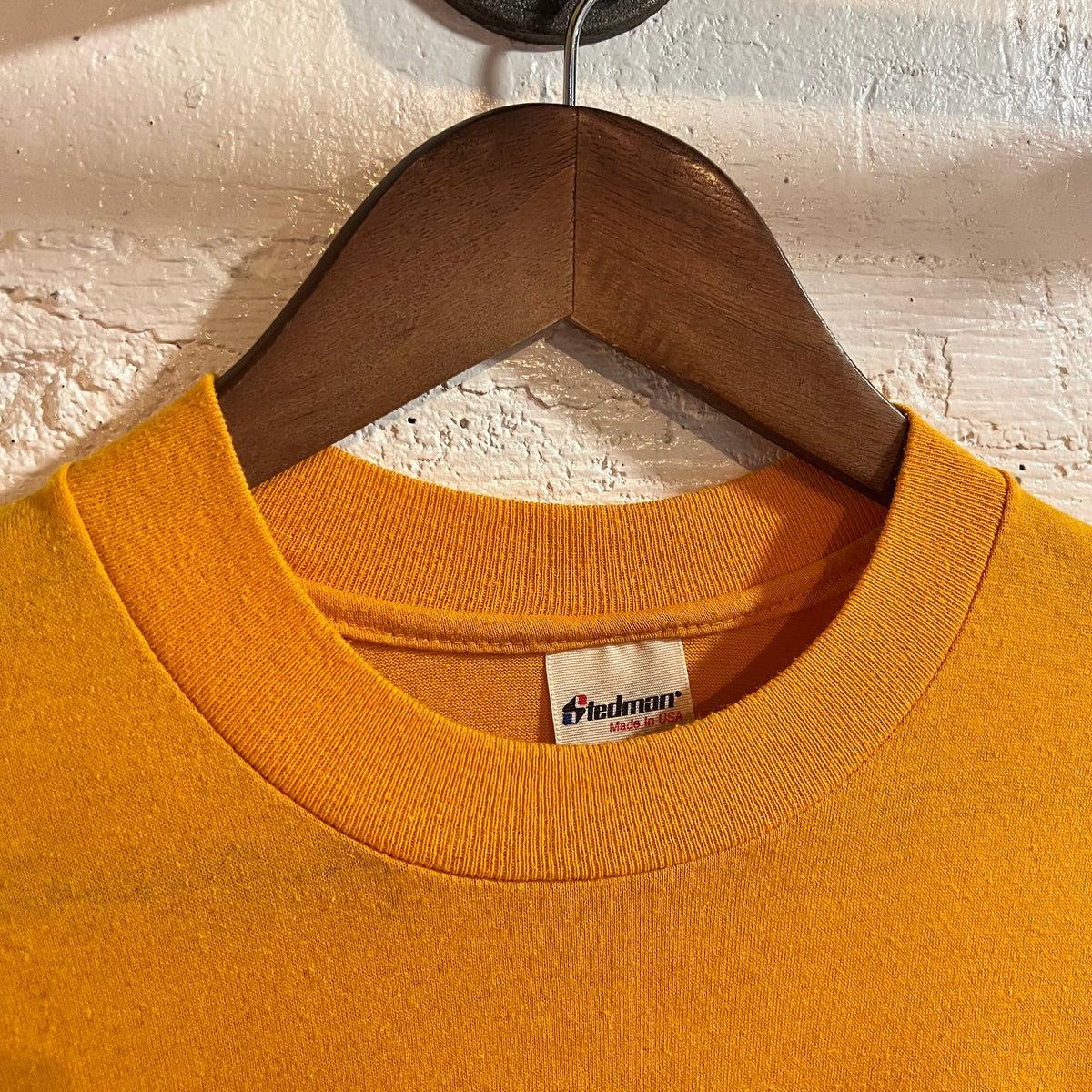 Vintage 80’s Knox Kane Kinzua Railroad, PA Single Stitch T-Shirt - Size Large - Made In USA - Yellow/Black