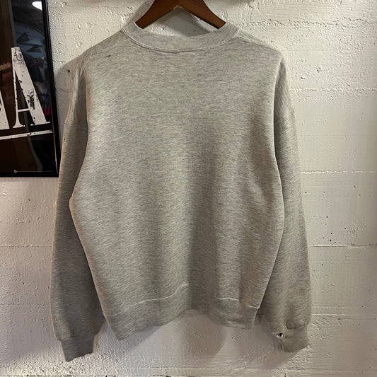 Vintage 1998 Distressed Washington State Cougars ‘Rose Bowl’ Graphic Crewneck Sweatshirt - Size Large - Made In USA - Heather Grey/Multi