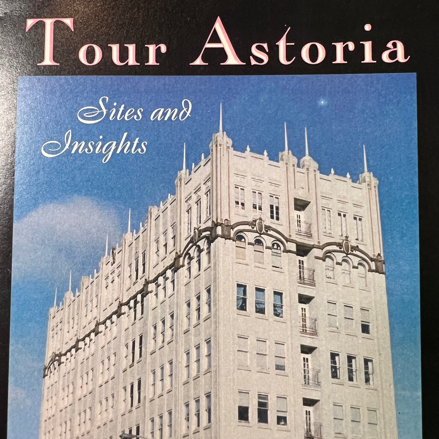 Vintage 2001 Tour Astoria 'Sites And Insights' Book By Claudia Harper