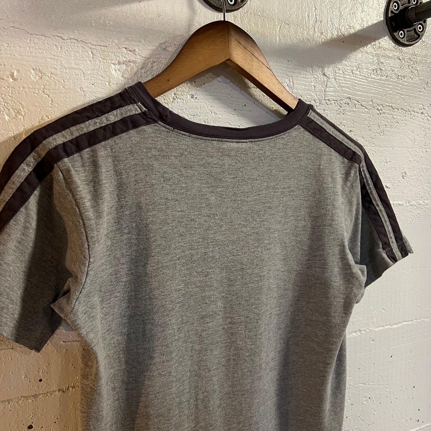 Vintage Distressed Star Wars Graphic Baby T-Shirt - Size Youth Large - Grey/Faded Black/Yellow