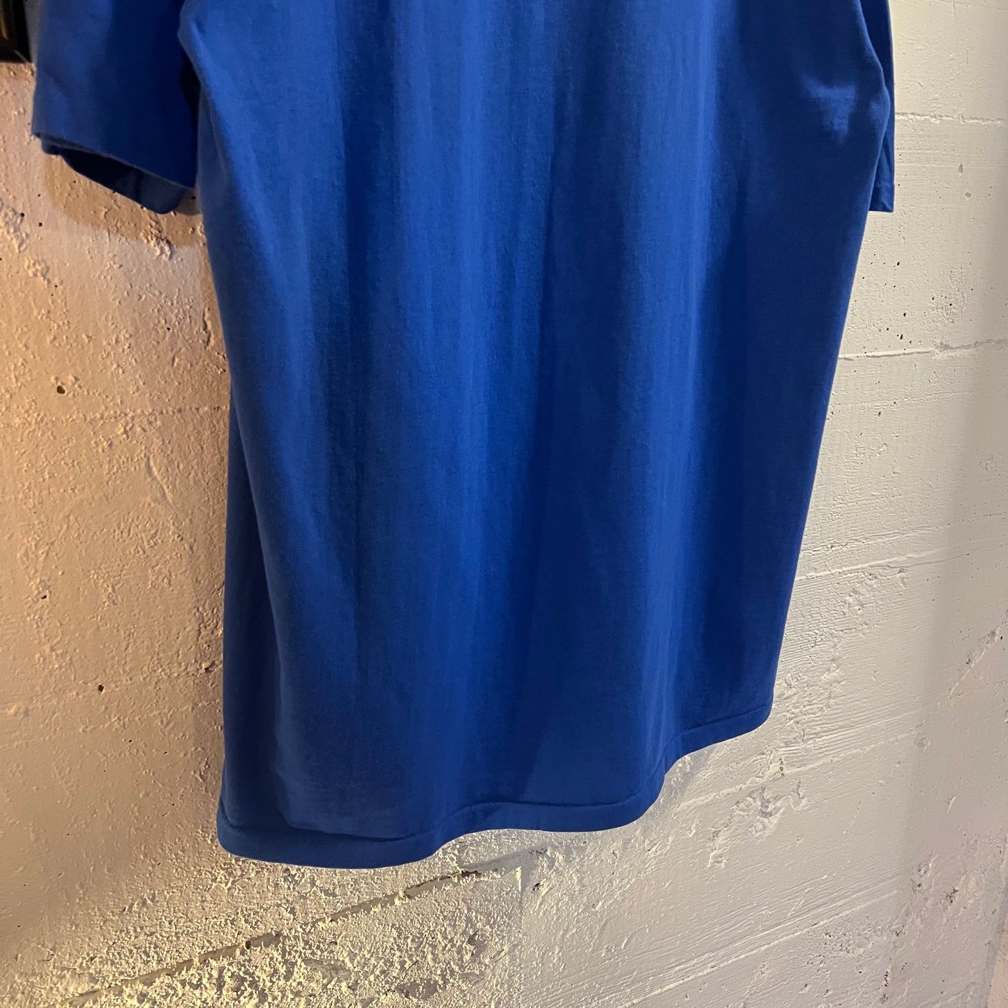Vintage 1994 NFLP Seattle Seahawks ‘Blood, Sweat & Turf’ Single Stitch T-Shirt - Size Large - Made In USA - Blue/White