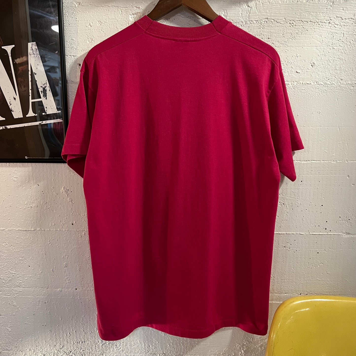 Vintage 80’s/90’s Native Art Graphic Single Stitch T-Shirt - Size XL - Made In USA - Pink/Multi