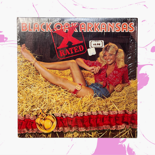 Vintage 1975 Black Oak Arkansas 'X-Rated' Vinyl Record