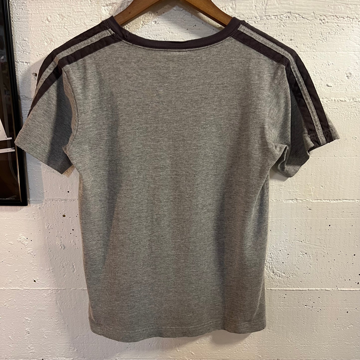 Vintage Distressed Star Wars Graphic Baby T-Shirt - Size Youth Large - Grey/Faded Black/Yellow