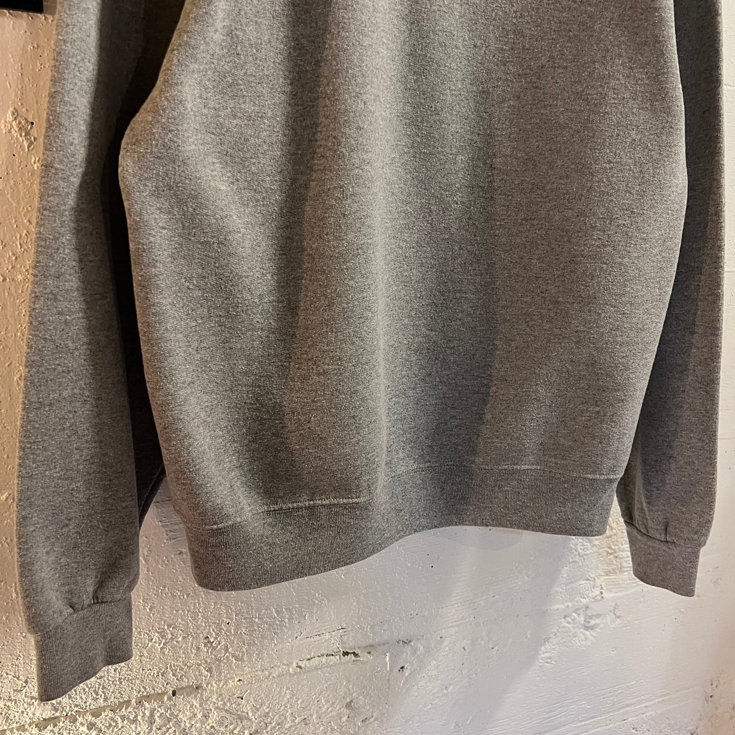 Vintage 2000’s Jerzees Blank Hoodie Sweatshirt - Size Medium - Heather Grey