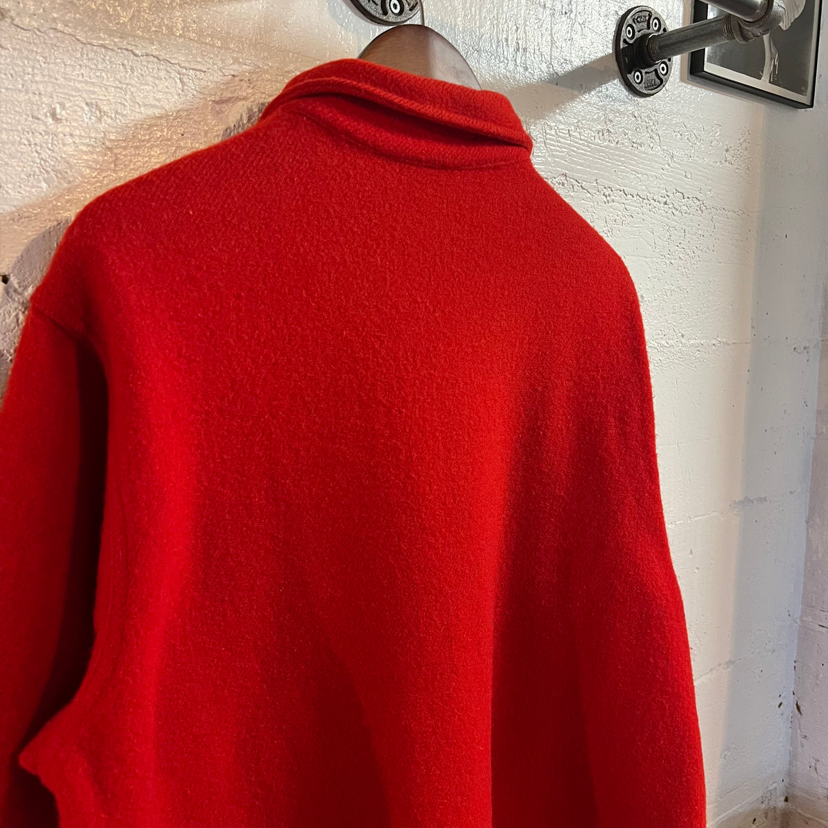 True Vintage 1950's Boy Scouts Of America Official Wool Jacket (Shirt-Jac) - Size 46 (XL) - 100% Wool - Made In USA - Red