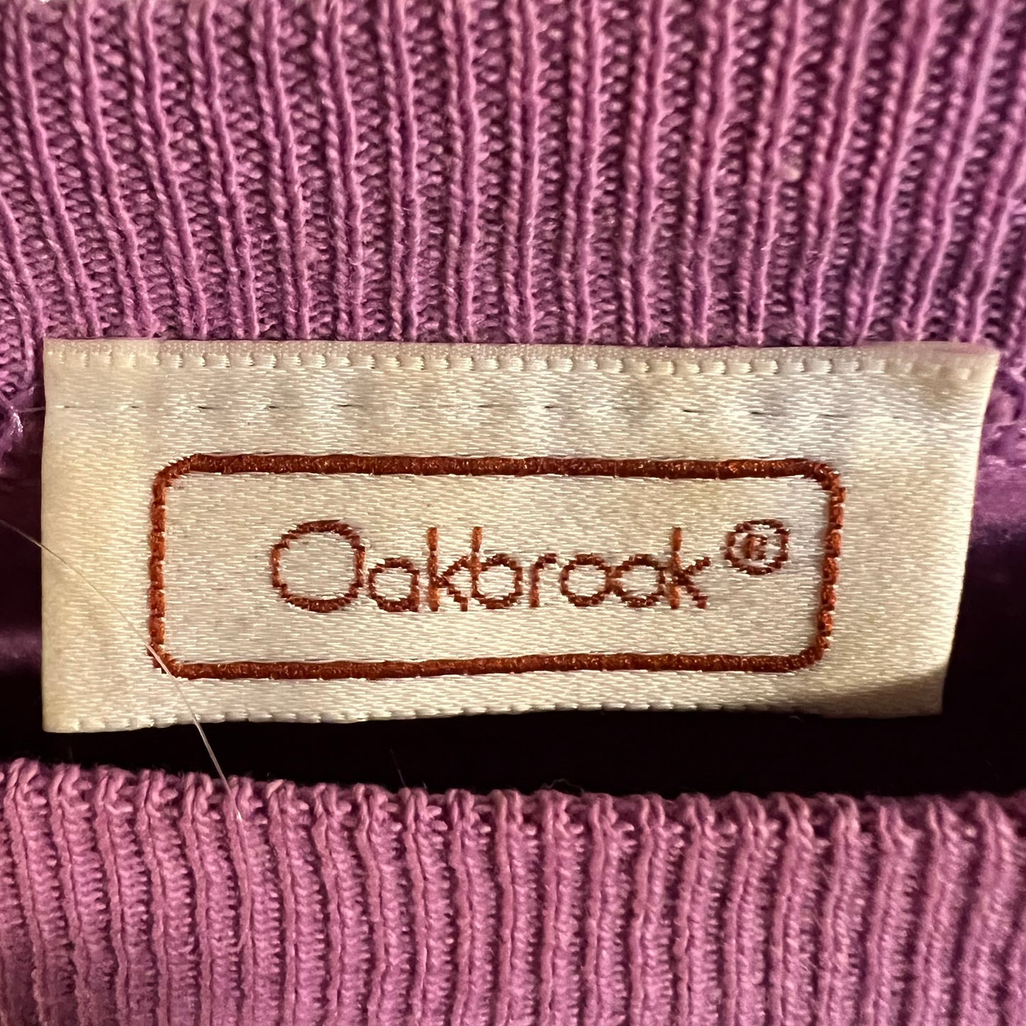 Vintage 90's Oakbrook Blank Raglan Sleeve Crewneck Sweatshirt - Size Large - Made In USA - Fuschia