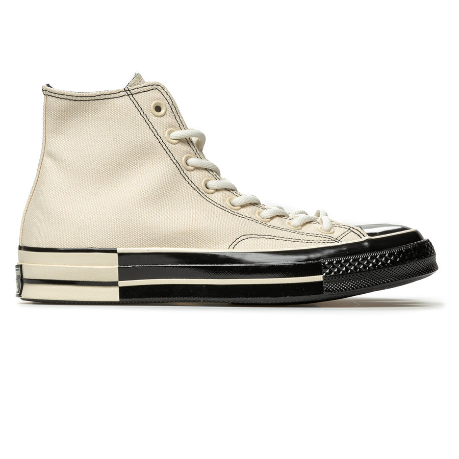 Converse Chuck 70 High - Size 7M/9W - Natural Ivory/Black -A08188C