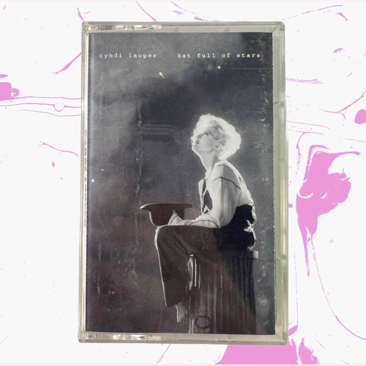 Vintage 1993 Cyndi Lauper 'Hat Full Of Stars' Cassette Tape