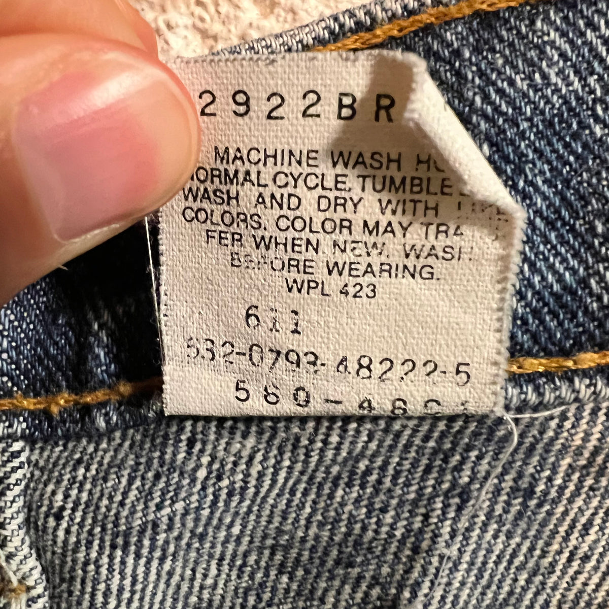 Vintage 90's Levi's 560 Loose Tapered Fit Denim Jeans - Size 33" x 32" - Made In USA - Medium Wash Indigo