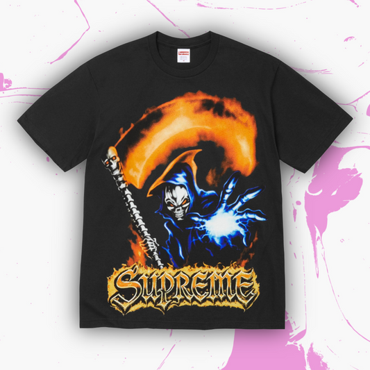 *New* Supreme 'Grim Reaper' Tee - Size Medium - Black - SS26