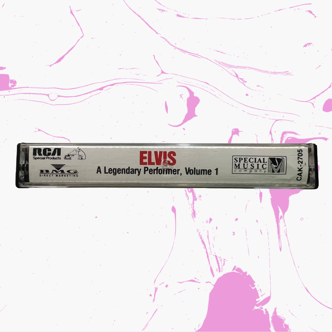 Vintage 1989 Elvis Vol 1. 'A Legendary Performer' Cassette Tape