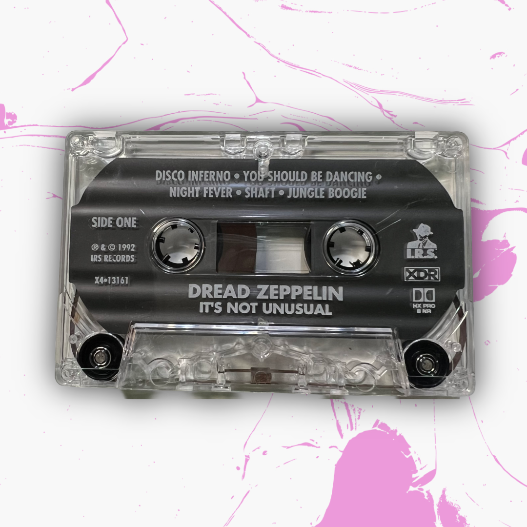 Vintage 1992 Dread Zeppelin 'It's Not Unusual' Cassette Tape