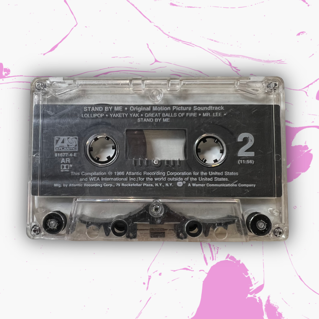 Vintage 1986 Stand By Me 'Original Motion Picture Soundtrack' Cassette Tape