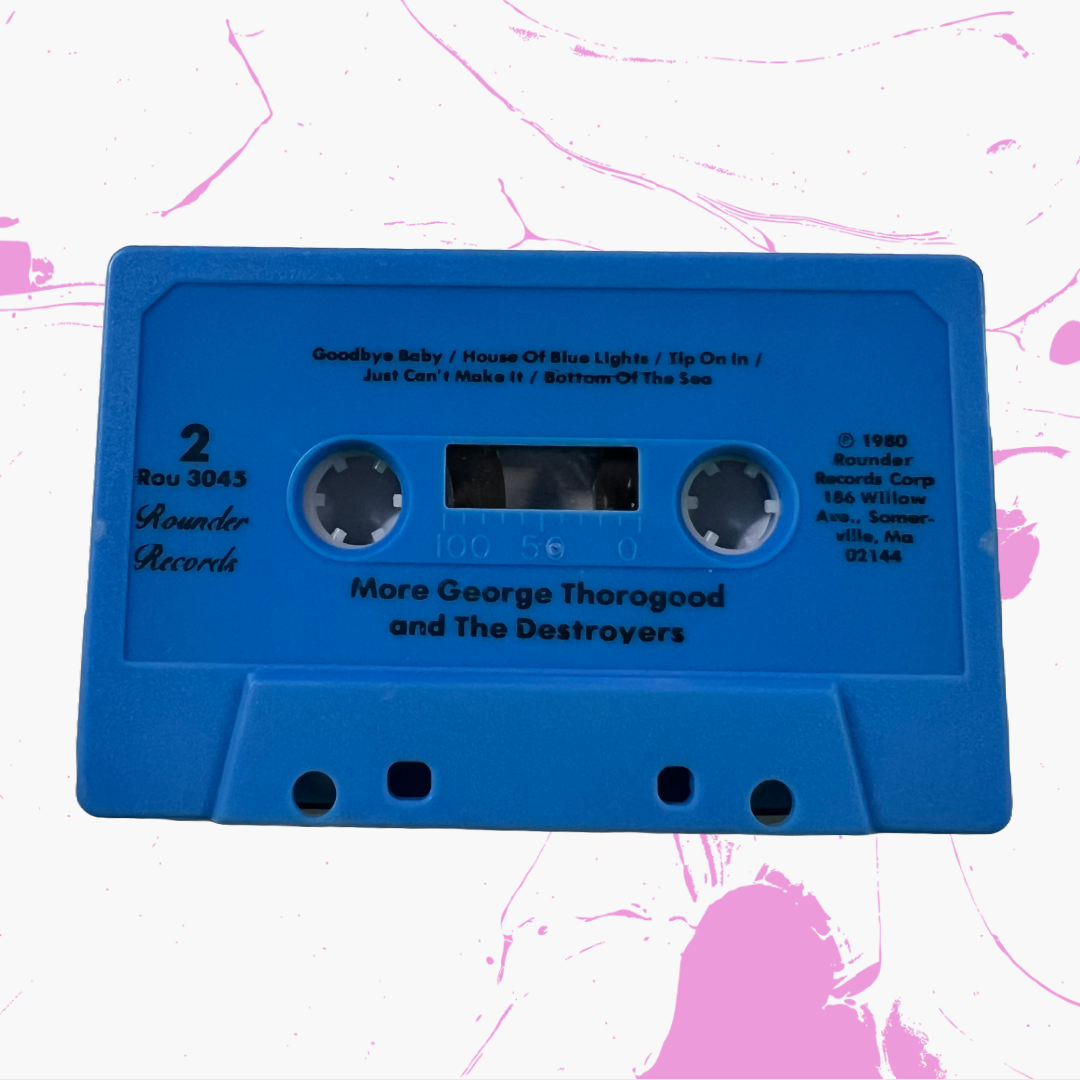Vintage 1980 George Thorogood & The Destroyers Cassette Tape