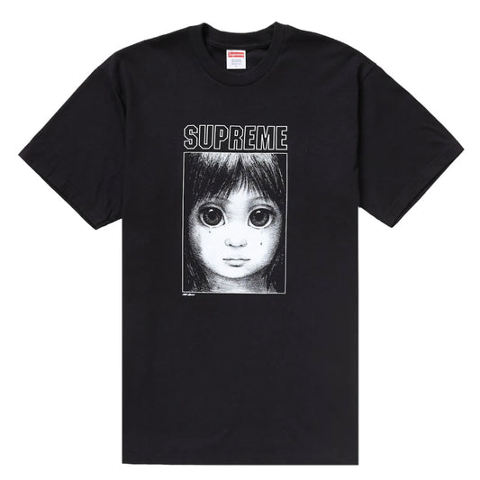 Supreme x Margaret Keane Teardrop T-Shirt (SS24) - Size Large - Made In USA - Black - Brand New