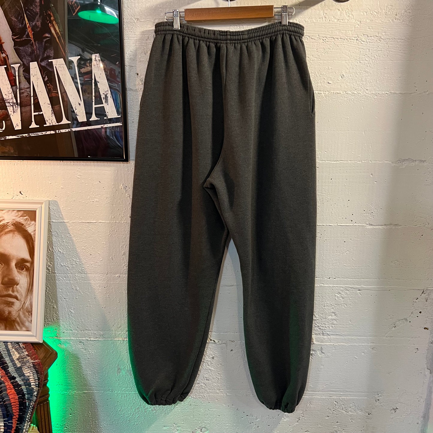 Vintage 90's Russell Athletic Adjustable Waist Sweatpants - Size XXL - Grey