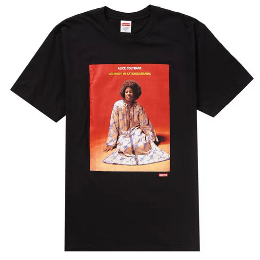 *NEW* Supreme x Alice Coltrane 'Journey In Satchidanada' T-Shirt - Size XL - Made In USA - SS24 Black