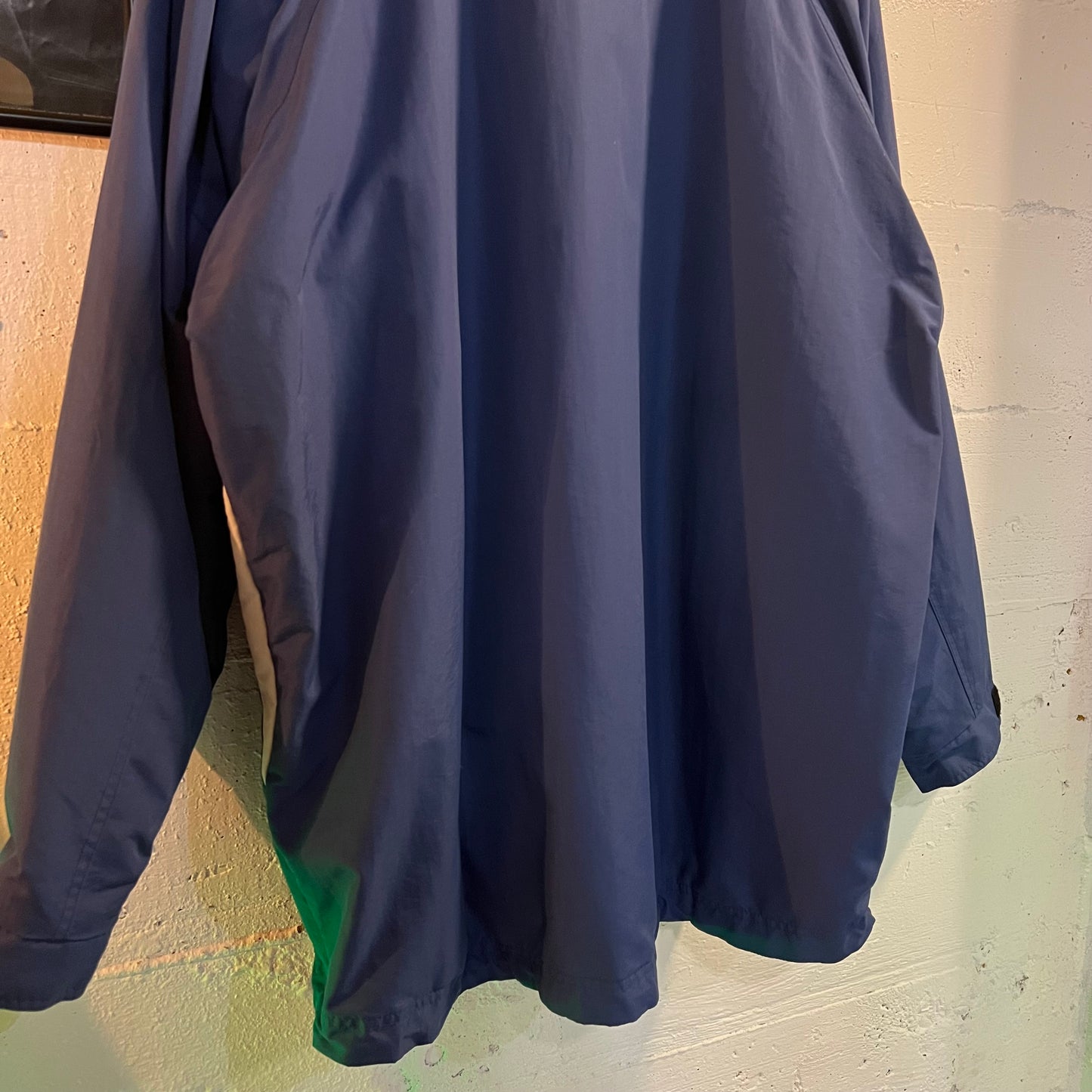 Vintage 90's Helly Hansen Advance Fleece Lined Full Zip Rain Jacket - Size XXL - Blue/White/Black