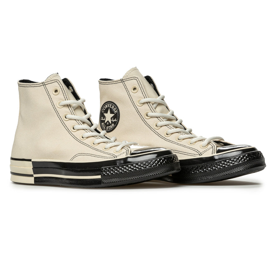 Converse Chuck 70 High - Size 7M/9W - Natural Ivory/Black -A08188C