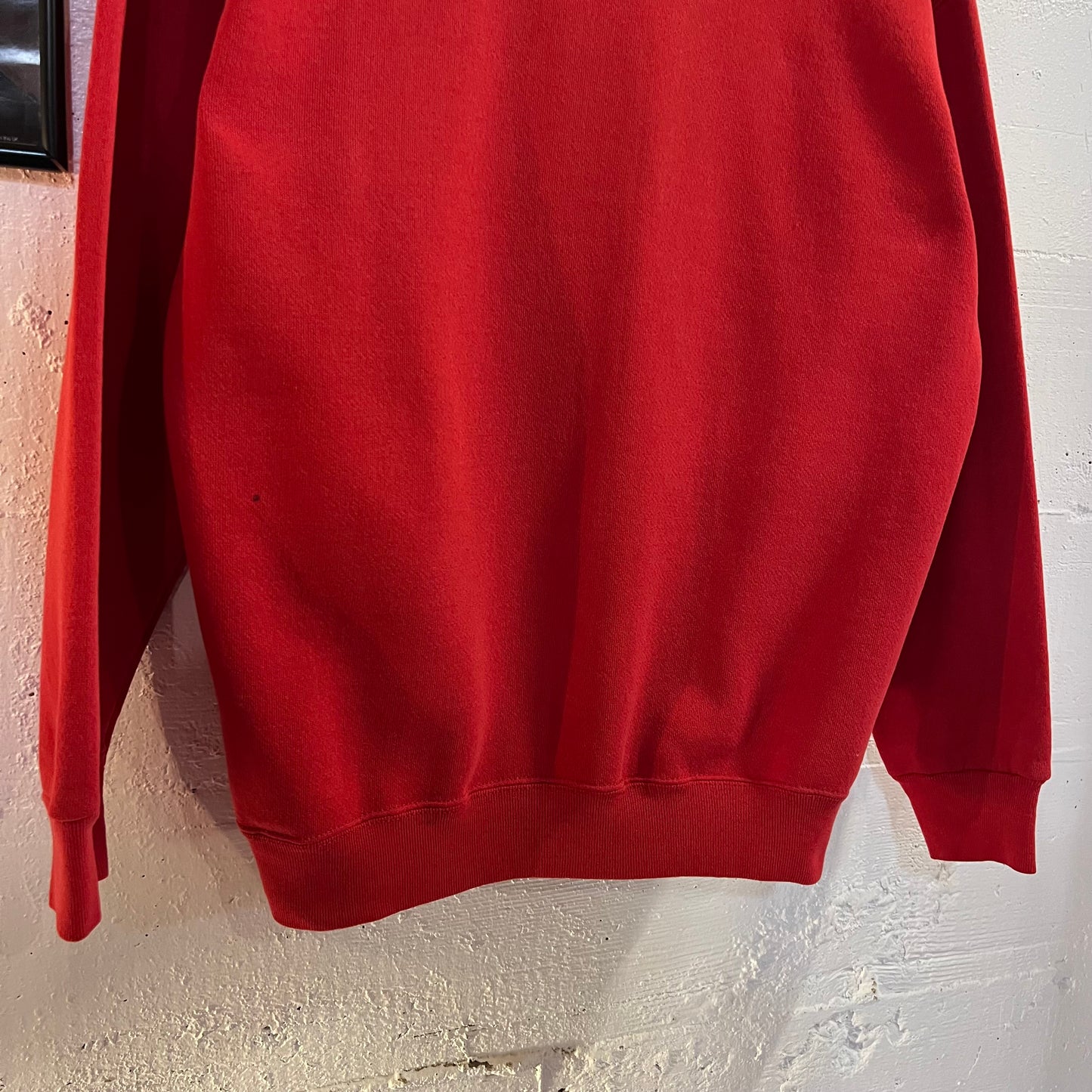 Vintage 90's Ohio State University Buckeyes Discus Athletic Crewneck Sweatshirt - Size Large - Made In USA - Red