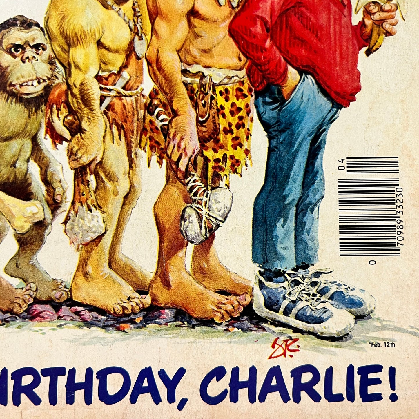 Vintage 1983 MAD Magazine 'No. 238 - Salutes Charles Darwin's Birthday'