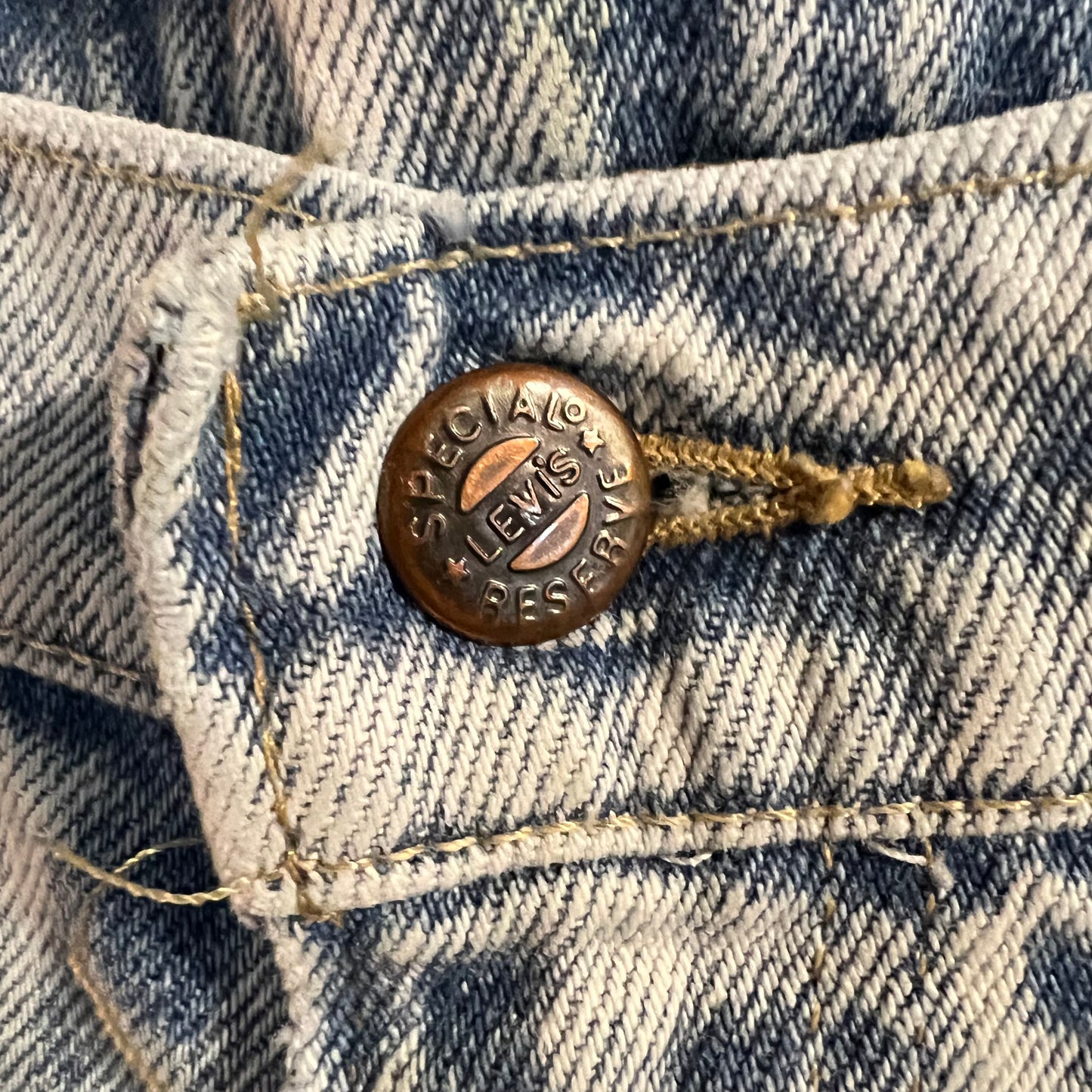Vintage 90's Levi's Special Reserve 550 Acid Wash Denim Jean - Size 32" x 29" - Made In USA