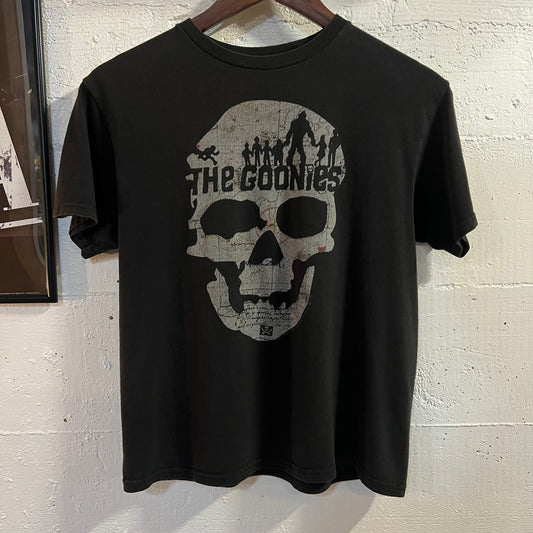 2000’s The Goonies Skull Baby T-Shirt - Size Youth Medium - Faded Black