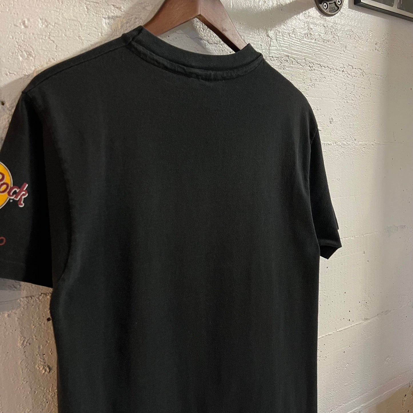 Vintage 90’s Hard Rock Cafe, San Francisco ‘Save The Planet’ Graphic Single Stitch T-Shirt - Size Large - Made In USA - Black/White/Multi