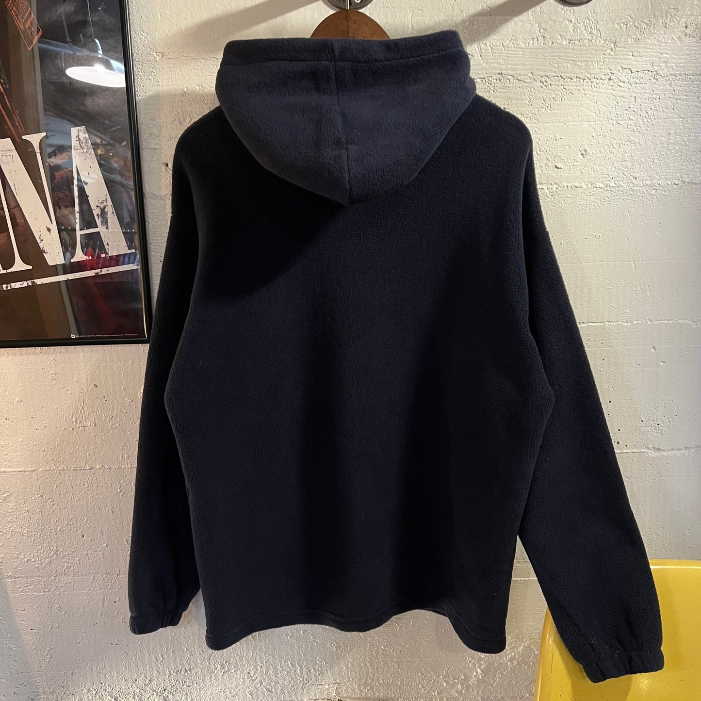 Vintage Embroidered Ketchikan, Alaska Zip Up Hoodie Fleece - Size Large - Made In USA - Navy