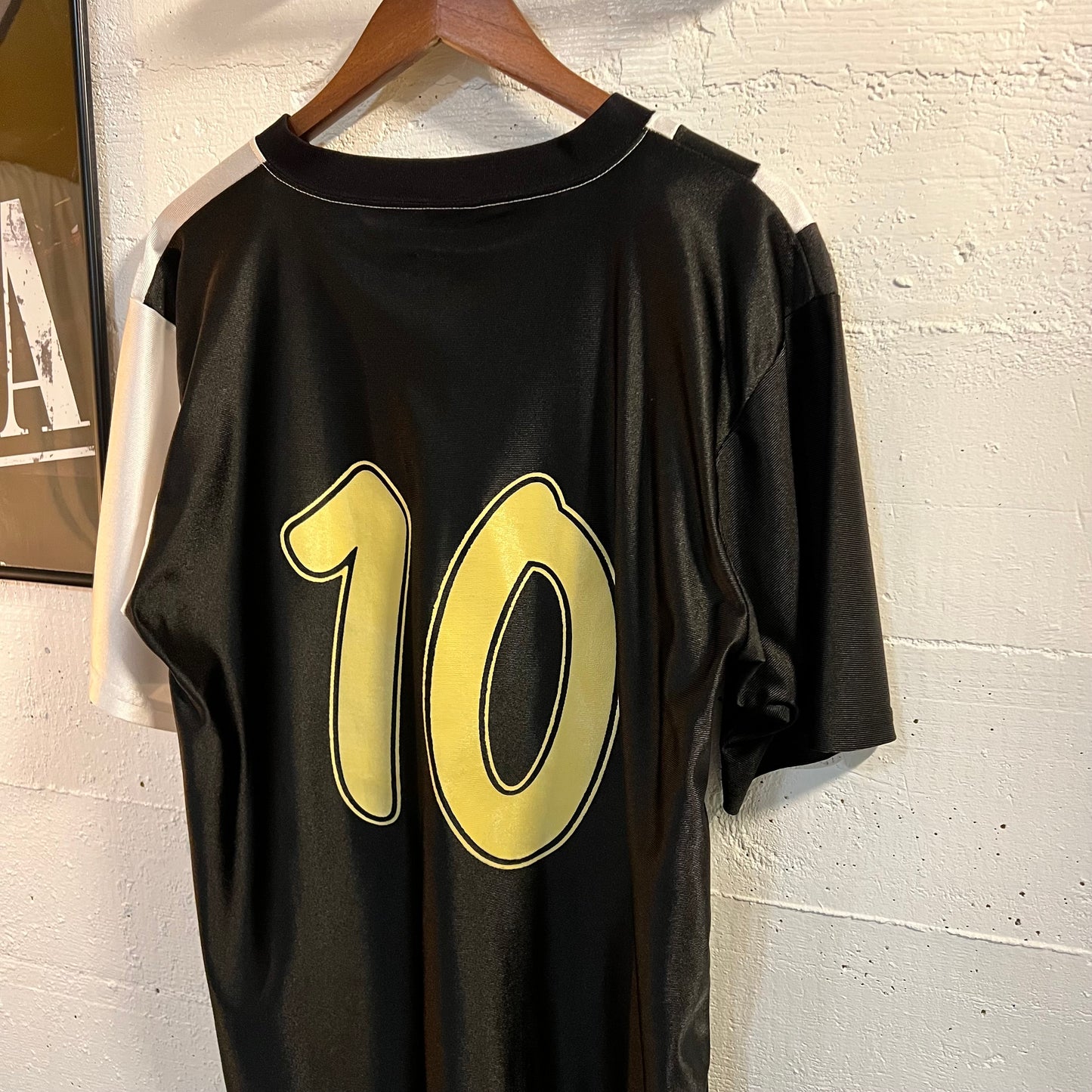 Vintage 90's Don Alleson Athletics 'Dawgs' Soccer Jersey - Size Large - Black/White - Made In USA