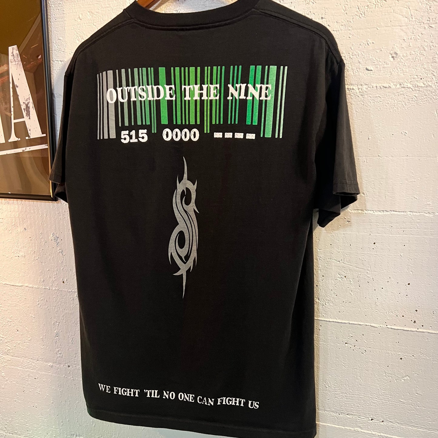 Vintage Slipknot ‘Outside The Nine’ Graphic T-Shirt - Size Medium - Black/Multi