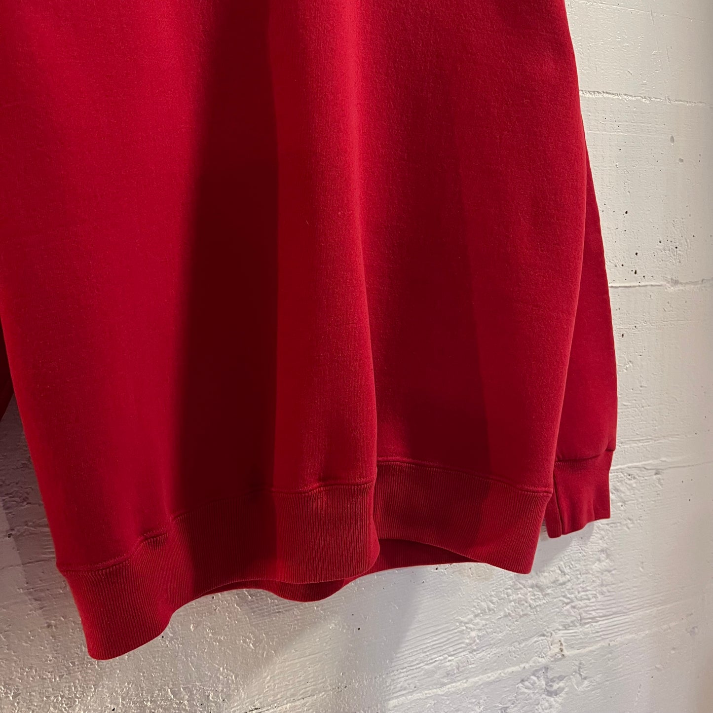 Vintage 90’s Lee Sturdy Sweats Heavyweight Blank Crewneck Sweatshirt - Size Large - Red