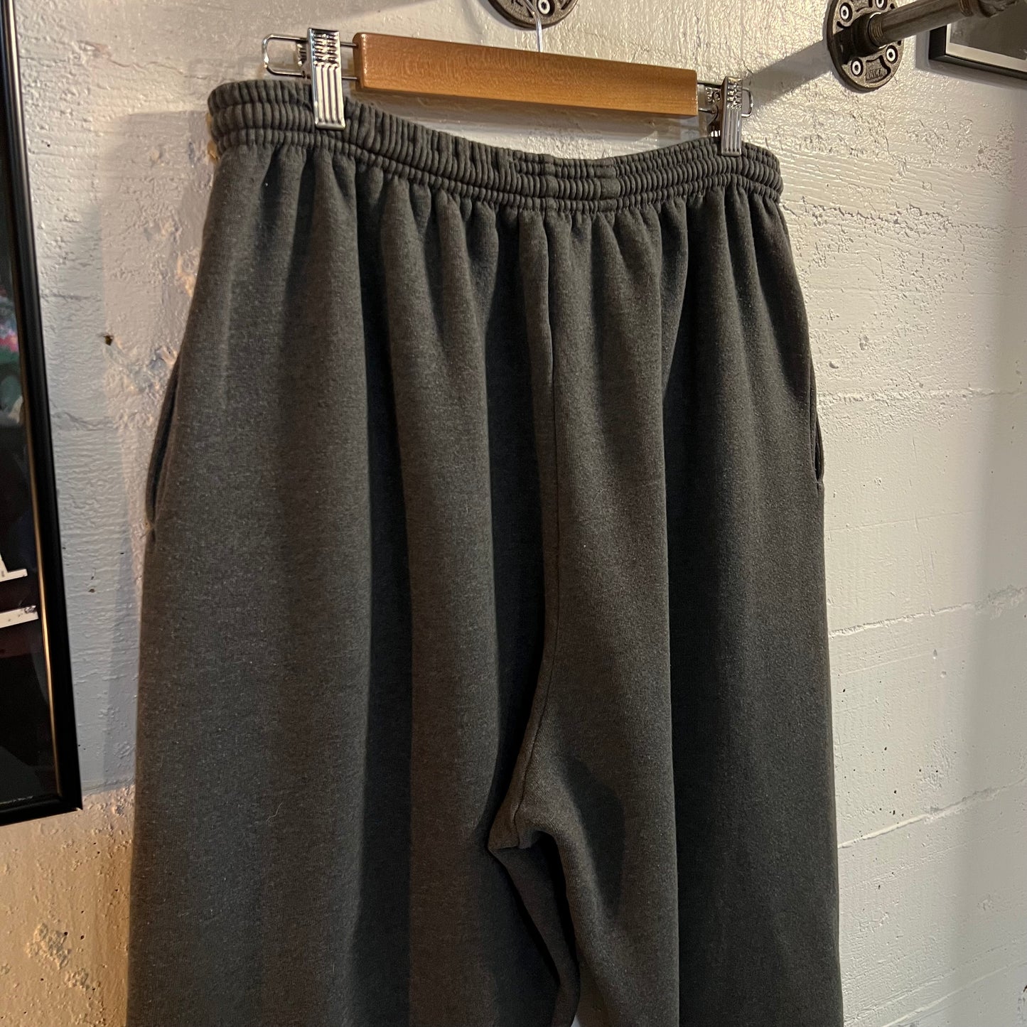 Vintage 90's Russell Athletic Adjustable Waist Sweatpants - Size XXL - Grey