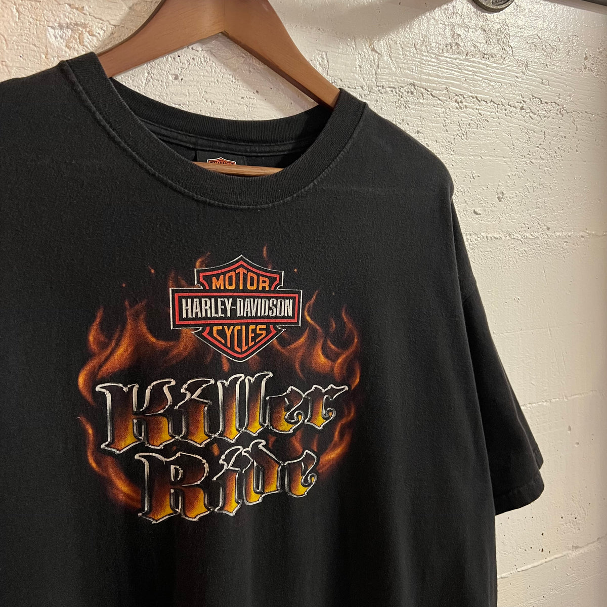 2009 Harley Davidson ‘Windy City’ Chicago Graphic T-Shirt - Size 2XL - Made In USA - Black/Mutli