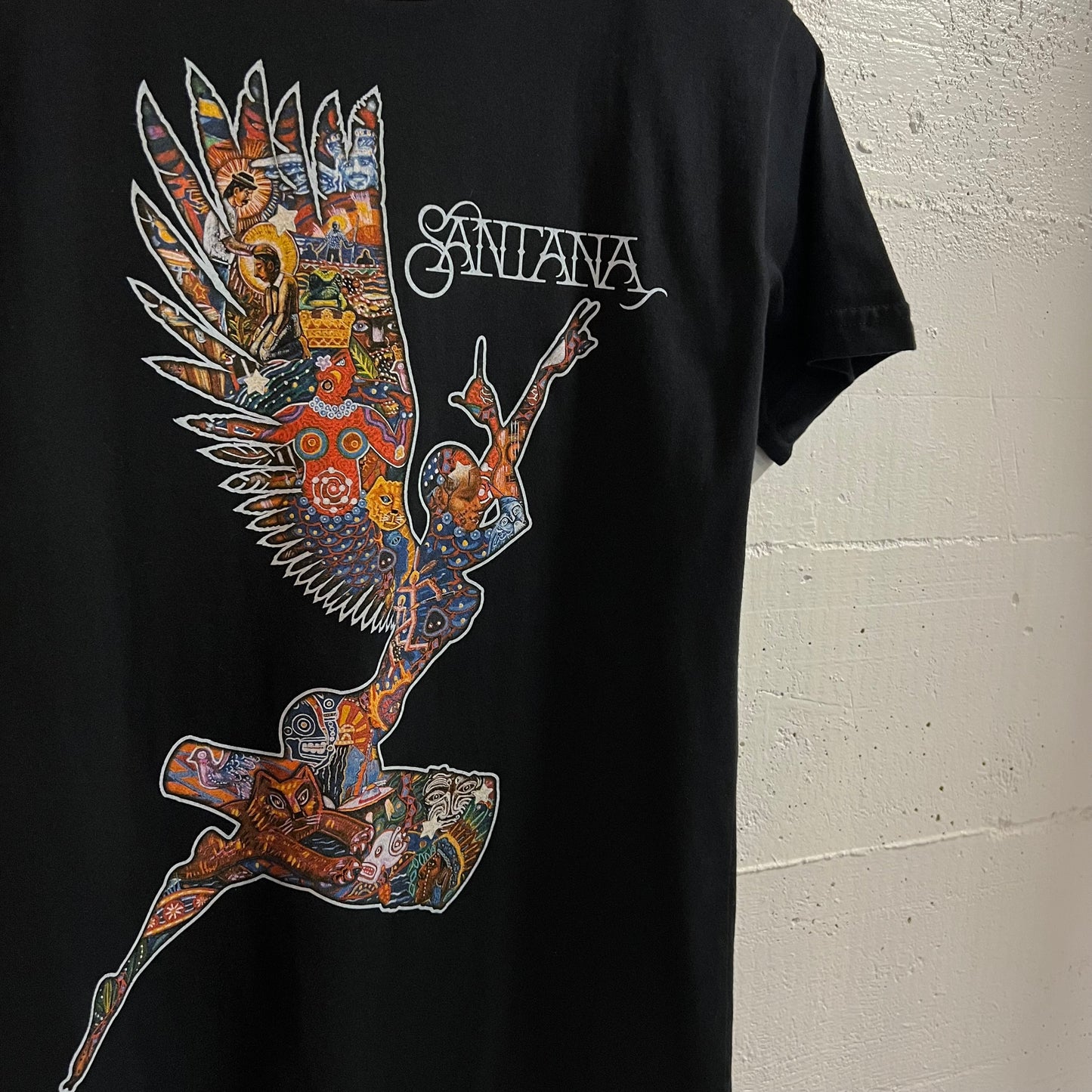 Vintage 2006 Santana Band Official Merchandise Baby T-Shirt - Size Small - Black/Multi