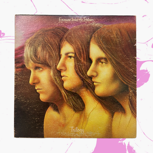 Vintage 1972 Emerson, Lake & Palmer 'Trilogy' Vinyl Record