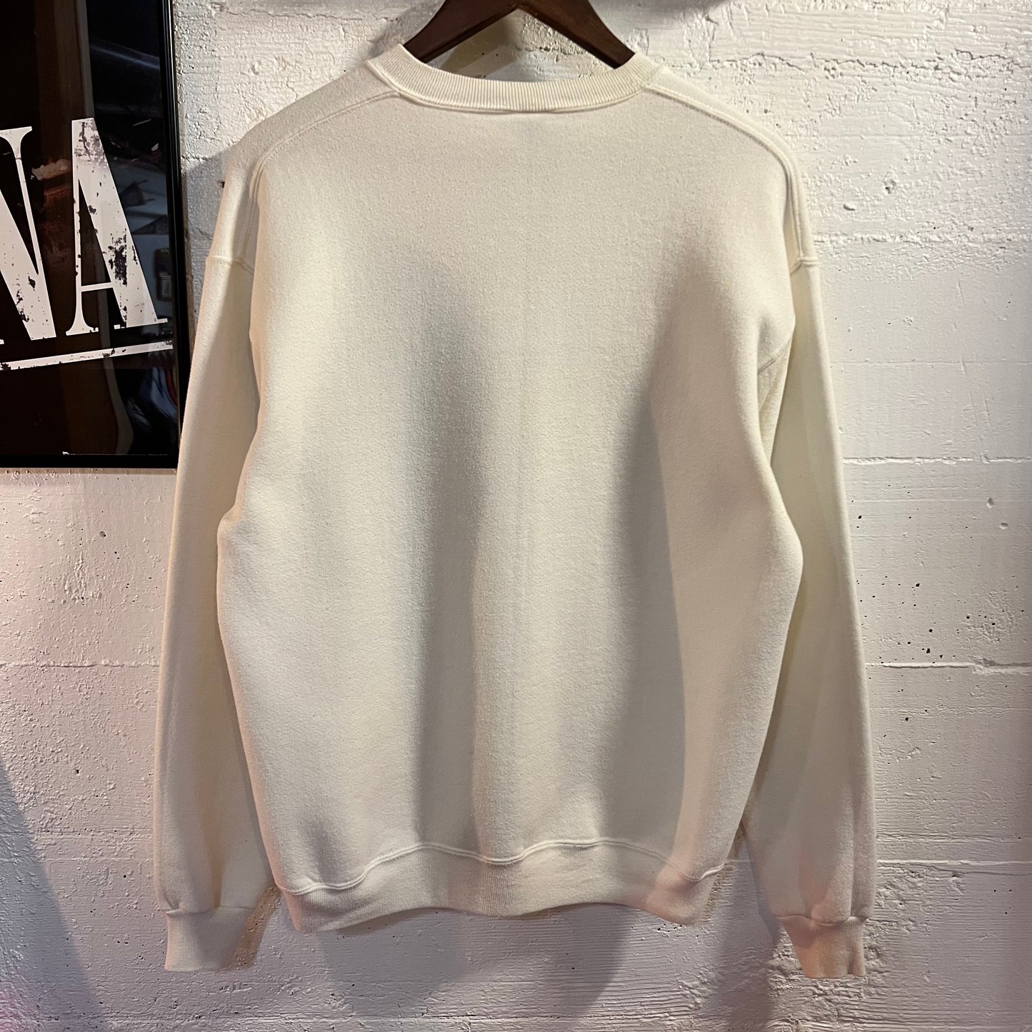 Vintage 1980's Russell Athletic 'Pirate Band-Pearl MS' Graphic Crewneck Sweatshirt - Size Large - Made In USA - White