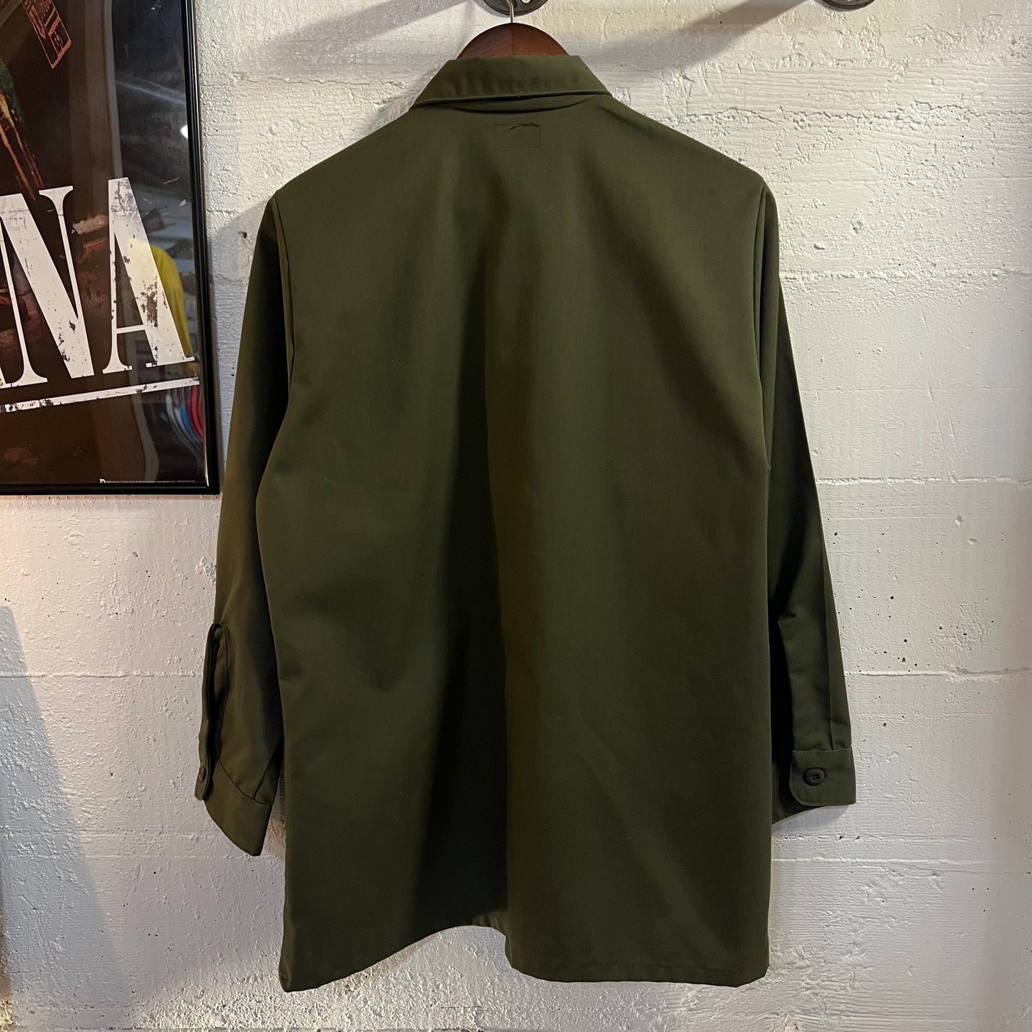 Vintage 1984 US Military Issue OG 507 Utility Shirt - Size Medium (15.5 x 31) - Made In USA - DLA-84-C-0549