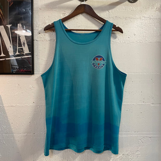 Vintage 80’s Vuarnet France Single Stitch Tank Top - Size M/L - Blue/White/Red
