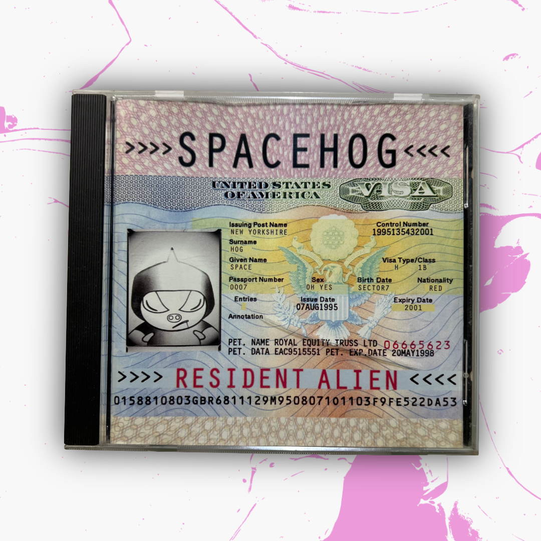 Vintage 1995 Spacehog 'Resident Alien' CD