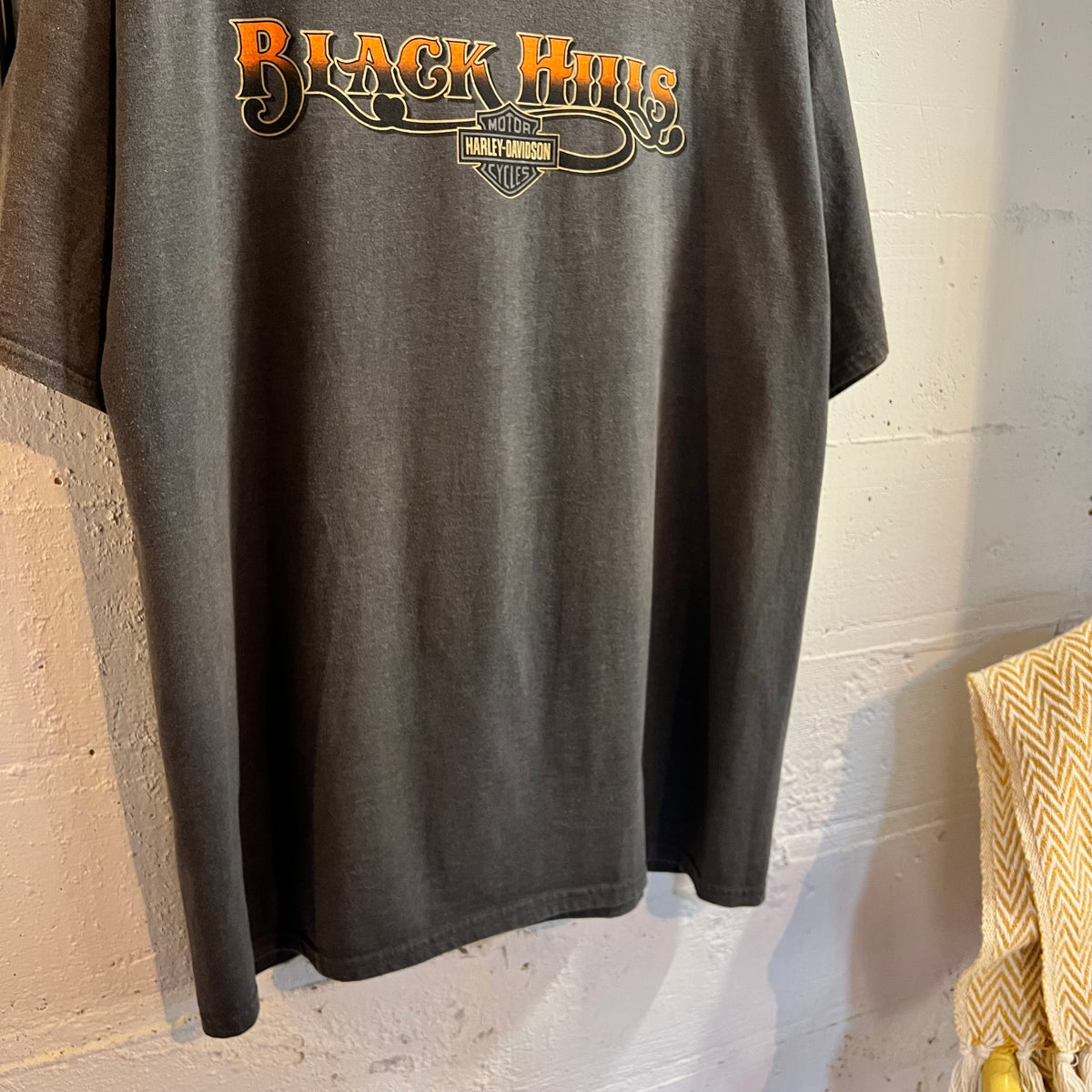 2011 Harley Davidson Black Hills Rapid Hills, SD Graphic T-Shirt - Size 2XL - Charcoal Grey/Multi
