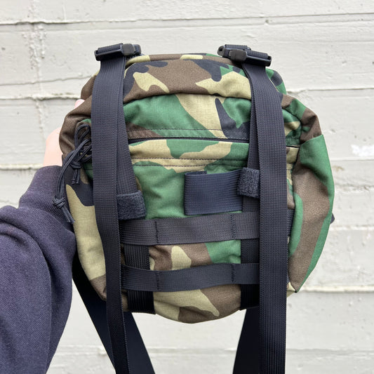 Vintage U.S. Military Socom Gregory Spear UM21 Woodland Camo Butt Pack - O/S - Made In USA
