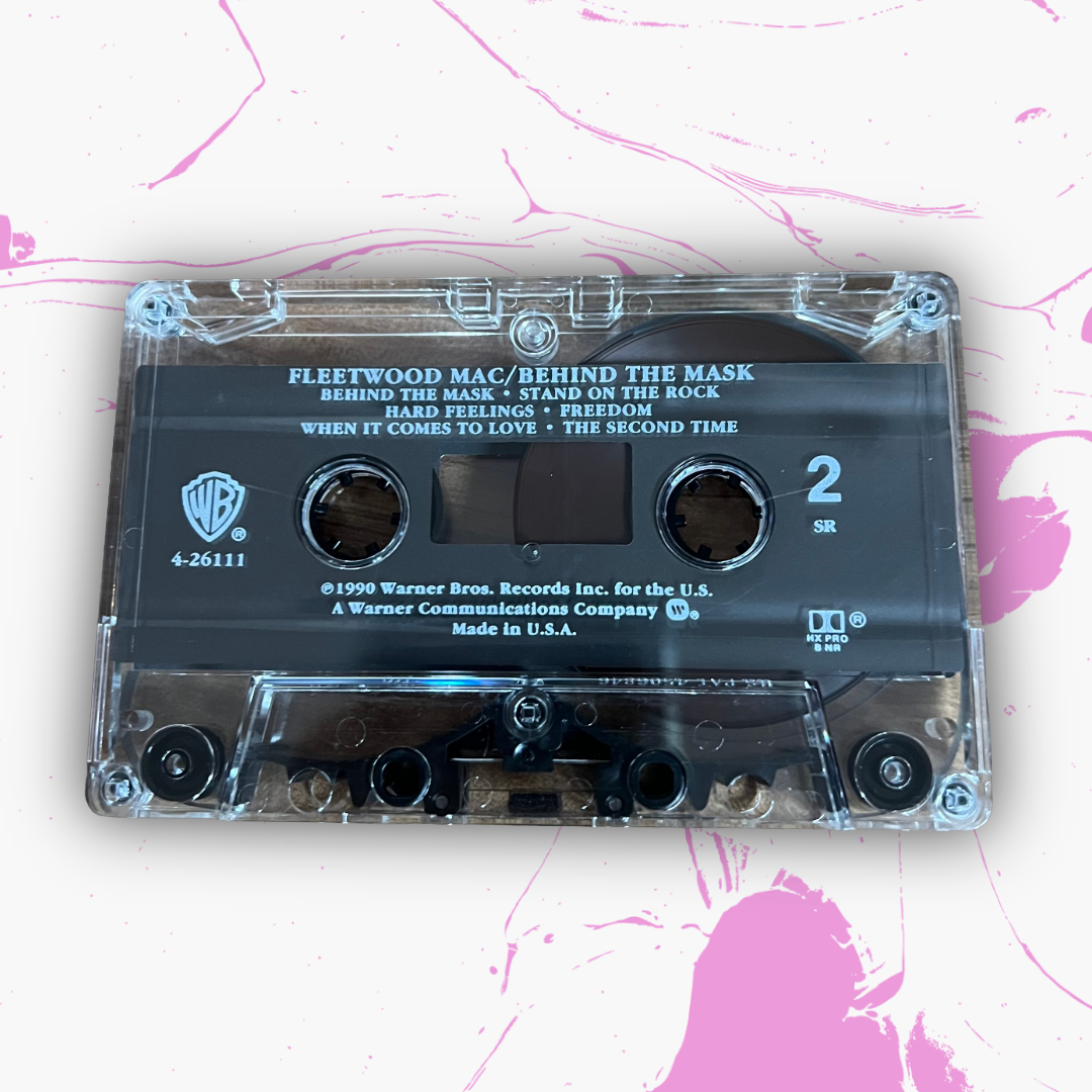 Vintage 1990 Fleetwood Mac ‘Behind The Mask’ Cassette Tape
