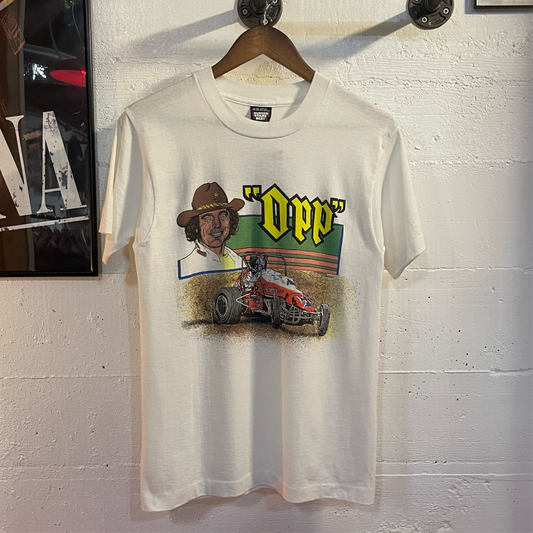 Vintage Jan Opperman World Of Outlaws T-Shirt Size Medium Made In USA