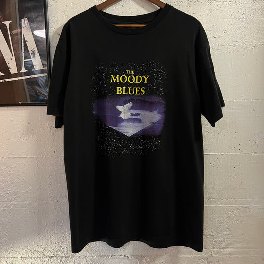 Vintage The Moody Blues 1997 North American Tour T-Shirt - Size Large - Black - 100% Cotton