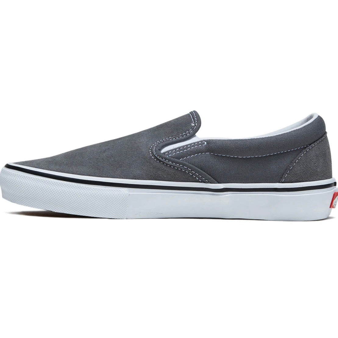 *New* Vans Skate Slip-On Shoe - Size 8.5M/9.5W - Pewter/White - VN0A5FCA1N6